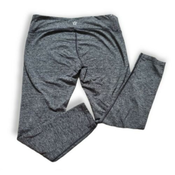 TUFF ATHLETICS ~ Full Length Leggings Black & Gray Print Women’s Size Large - Picture 4 of 5